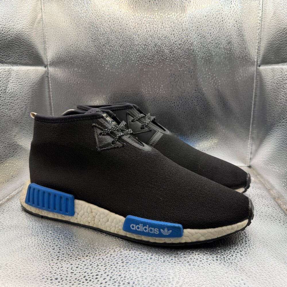 Size 11 Adidas NMD C1 x Porter Black Mens Lace-Up Comfort Athletic Shoes CP9718